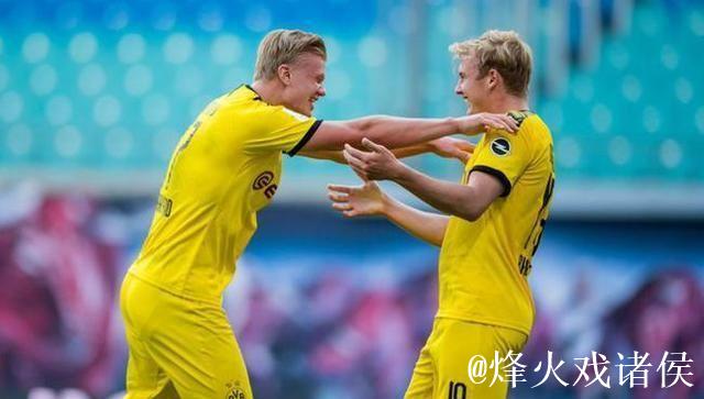 德甲-哈兰德双响 多特2-0击败莱比锡锁定亚军席位